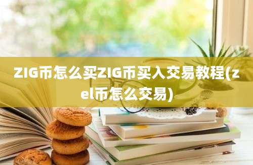 ZIG币怎么买ZIG币买入交易教程(zel币怎么交易)