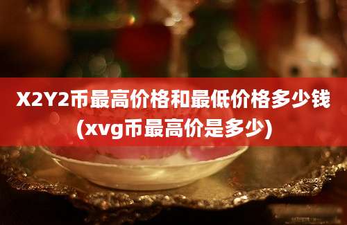 X2Y2币最高价格和最低价格多少钱(xvg币最高价是多少)