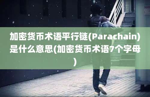 加密货币术语平行链(Parachain)是什么意思(加密货币术语7个字母)