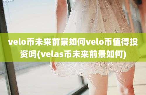 velo币未来前景如何velo币值得投资吗(velas币未来前景如何)