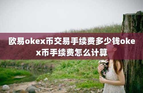 欧易okex币交易手续费多少钱okex币手续费怎么计算