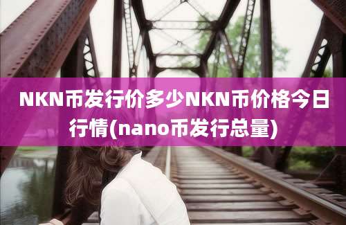 NKN币发行价多少NKN币价格今日行情(nano币发行总量)