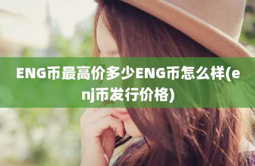 ENG币最高价多少ENG币怎么样(enj币发行价格)