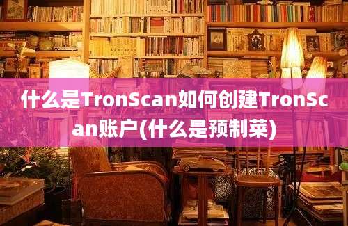 什么是TronScan如何创建TronScan账户(什么是预制菜)