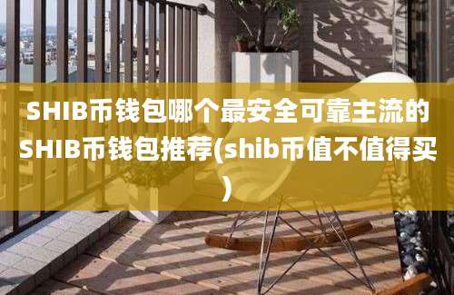 SHIB币钱包哪个最安全可靠主流的SHIB币钱包推荐(shib币值不值得买)