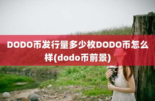 DODO币发行量多少枚DODO币怎么样(dodo币前景)