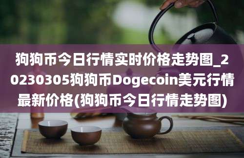 狗狗币今日行情实时价格走势图_20230305狗狗币Dogecoin美元行情最新价格(狗狗币今日行情走势图)