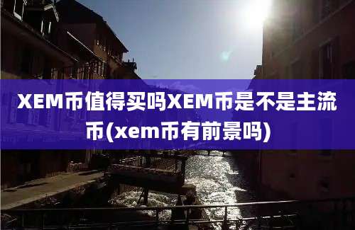 XEM币值得买吗XEM币是不是主流币(xem币有前景吗)