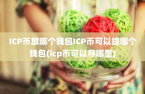 ICP币放哪个钱包ICP币可以提哪个钱包(icp币可以存哪里)