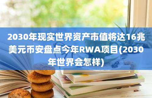 2030年现实世界资产市值将达16兆美元币安盘点今年RWA项目(2030年世界会怎样)