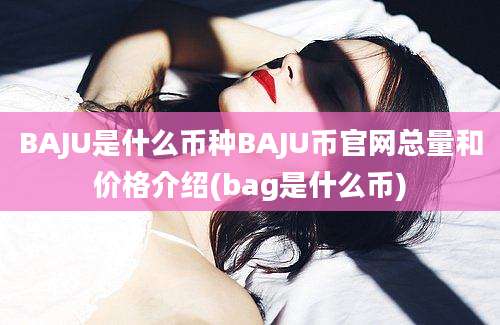 BAJU是什么币种BAJU币官网总量和价格介绍(bag是什么币)