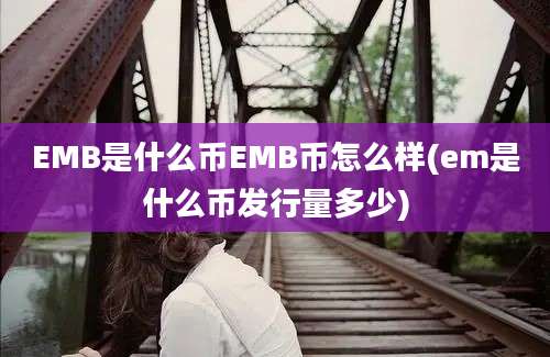 EMB是什么币EMB币怎么样(em是什么币发行量多少)