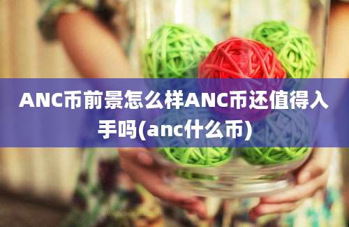 ANC币前景怎么样ANC币还值得入手吗(anc什么币)