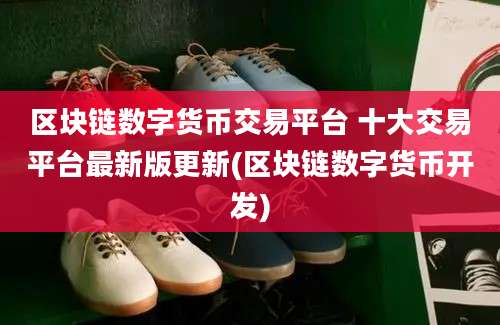 区块链数字货币交易平台 十大交易平台最新版更新(区块链数字货币开发)