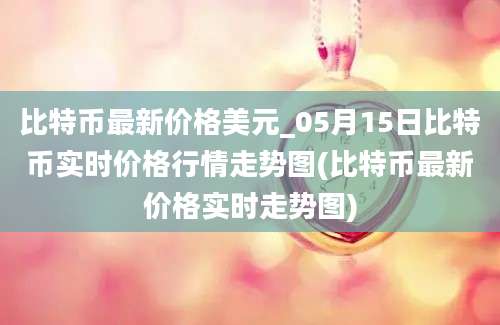 比特币最新价格美元_05月15日比特币实时价格行情走势图(比特币最新价格实时走势图)