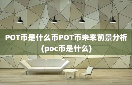 POT币是什么币POT币未来前景分析(poc币是什么)