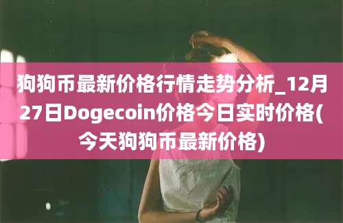 狗狗币最新价格行情走势分析_12月27日Dogecoin价格今日实时价格(今天狗狗币最新价格)