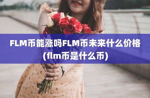 FLM币能涨吗FLM币未来什么价格(flm币是什么币)