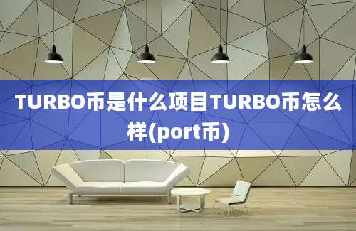 TURBO币是什么项目TURBO币怎么样(port币)