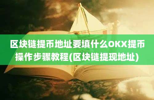 区块链提币地址要填什么OKX提币操作步骤教程(区块链提现地址)