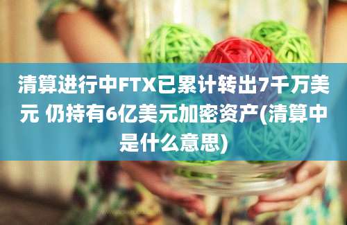 清算进行中FTX已累计转出7千万美元 仍持有6亿美元加密资产(清算中是什么意思)