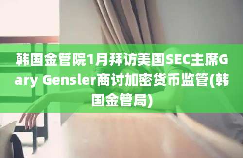 韩国金管院1月拜访美国SEC主席Gary Gensler商讨加密货币监管(韩国金管局)