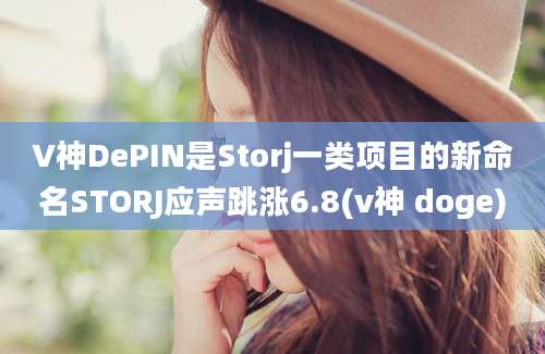 V神DePIN是Storj一类项目的新命名STORJ应声跳涨6.8(v神 doge)