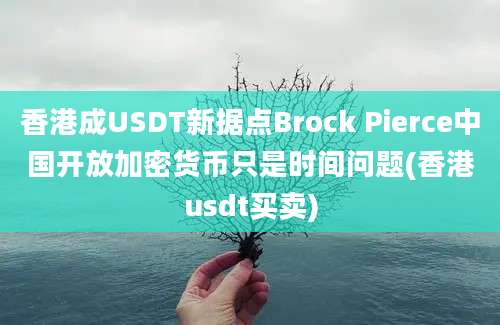 香港成USDT新据点Brock Pierce中国开放加密货币只是时间问题(香港usdt买卖)