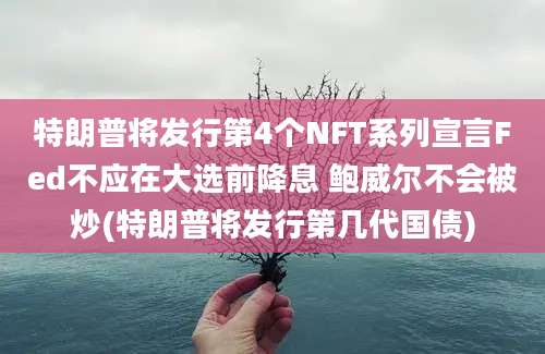 特朗普将发行第4个NFT系列宣言Fed不应在大选前降息 鲍威尔不会被炒(特朗普将发行第几代国债)