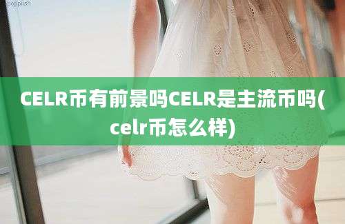 CELR币有前景吗CELR是主流币吗(celr币怎么样)