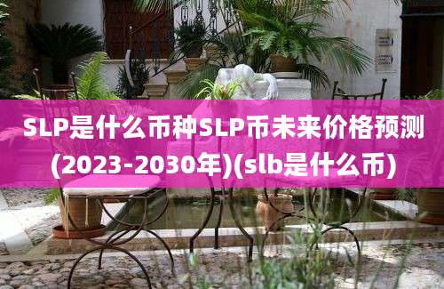 SLP是什么币种SLP币未来价格预测(2023-2030年)(slb是什么币)