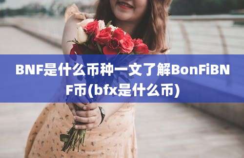 BNF是什么币种一文了解BonFiBNF币(bfx是什么币)