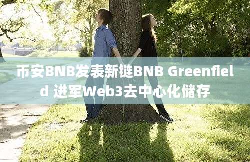 币安BNB发表新链BNB Greenfield 进军Web3去中心化储存