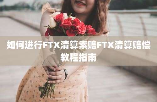 如何进行FTX清算索赔FTX清算赔偿教程指南