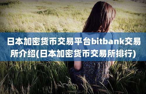 日本加密货币交易平台bitbank交易所介绍(日本加密货币交易所排行)