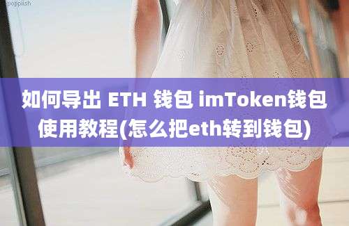 如何导出 ETH 钱包 imToken钱包使用教程(怎么把eth转到钱包)