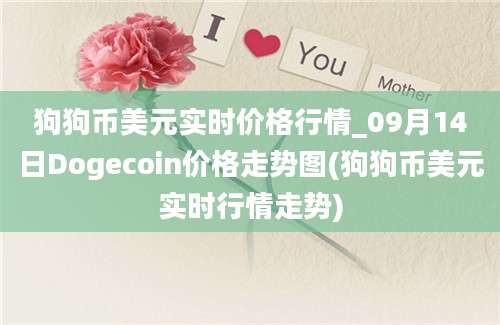 狗狗币美元实时价格行情_09月14日Dogecoin价格走势图(狗狗币美元实时行情走势)