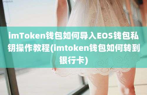 imToken钱包如何导入EOS钱包私钥操作教程(imtoken钱包如何转到银行卡)