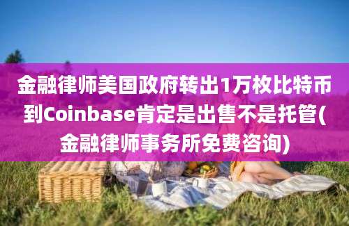 金融律师美国政府转出1万枚比特币到Coinbase肯定是出售不是托管(金融律师事务所免费咨询)