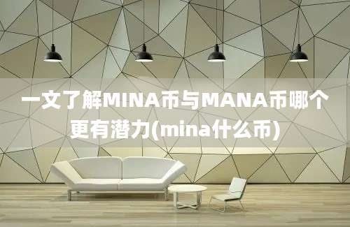 一文了解MINA币与MANA币哪个更有潜力(mina什么币)