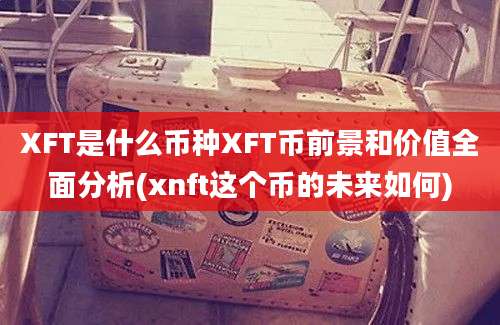 XFT是什么币种XFT币前景和价值全面分析(xnft这个币的未来如何)