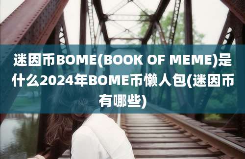 迷因币BOME(BOOK OF MEME)是什么2024年BOME币懒人包(迷因币有哪些)