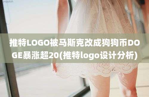 推特LOGO被马斯克改成狗狗币DOGE暴涨超20(推特logo设计分析)