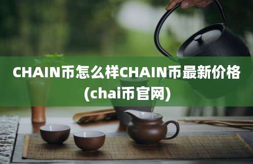 CHAIN币怎么样CHAIN币最新价格(chai币官网)