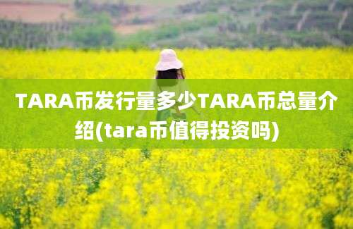 TARA币发行量多少TARA币总量介绍(tara币值得投资吗)