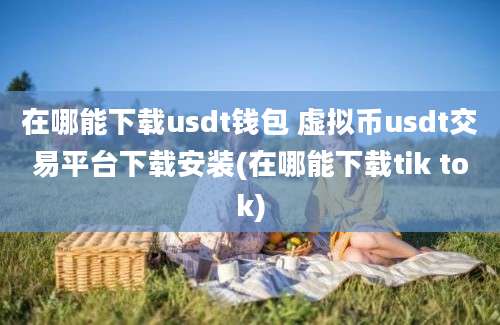 在哪能下载usdt钱包 虚拟币usdt交易平台下载安装(在哪能下载tik tok)