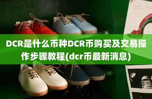 DCR是什么币种DCR币购买及交易操作步骤教程(dcr币最新消息)