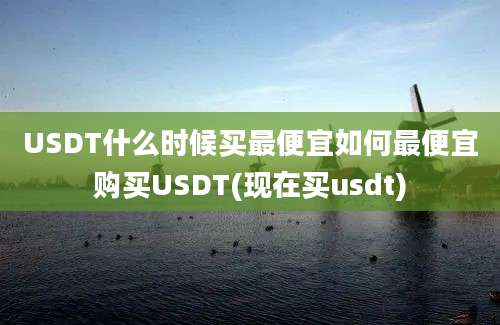 USDT什么时候买最便宜如何最便宜购买USDT(现在买usdt)