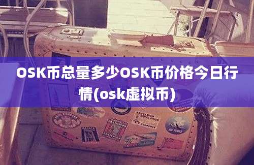 OSK币总量多少OSK币价格今日行情(osk虚拟币)