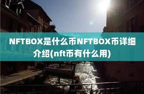 NFTBOX是什么币NFTBOX币详细介绍(nft币有什么用)